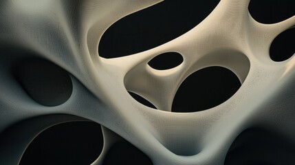 Clean and simple white abstract background with futuristic business elements.