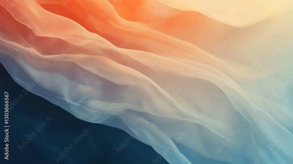 Wall mural clean white business background with smooth gradients and delicate abstract textures.