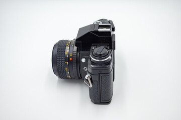 아주 오래된 필름카메라의 누끼용 사진