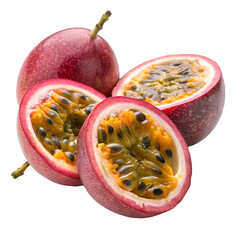 Passion Fruit: Images & Recipes on trasparent background