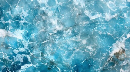 Obraz premium Intricate Frozen Water Surface Texture and Abstract Background Image