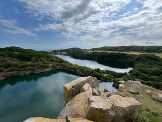 lake in the mountains