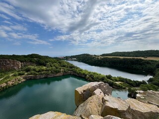 lake in the mountains
