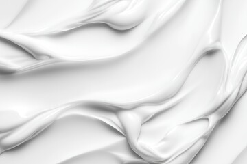 Texture of white cream surface. Abstract background beauty skincare cream, texture cosmetic product, dairy product.