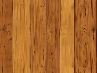 Naklejka premium Rustic Wooden Texture: Warm Brown Wooden Planks Background