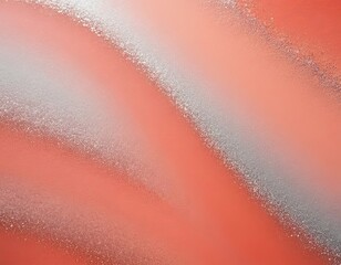 Fototapeta premium Abstract waves in warm tones of coral and silver create a soothing visual flow.