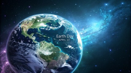 Fototapeta premium Earth Day Celebrating Our Planet and Protecting Its Future