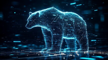 Digital Bear: Cryptocurrency Market Representation