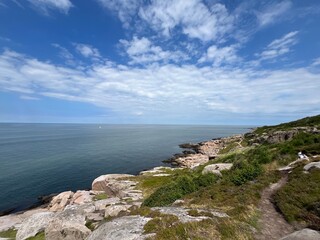 Fototapeta premium landscape with rocks and sea