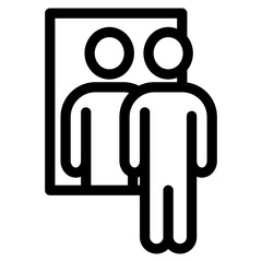 Reflection Icon For Design Elements
