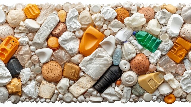 Ocean plastic waste cleanup initiative global ocean environmental awareness marine conservation aerial view reducing pollution - Powered by Adobe