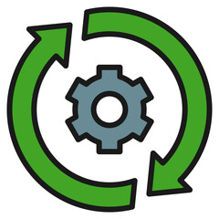 Iteration Icon For Design Elements