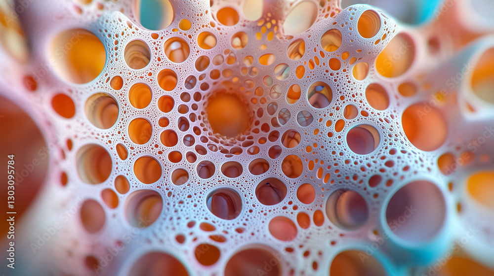 Poster a mesmerizing spherical structure unfolds, showcasing a data matrix with constantly shifting pattern