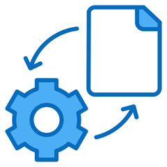 Execution Plan Icon For Design Elements