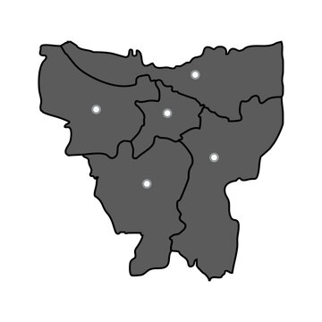 Map Icon Jakarta Indonesia