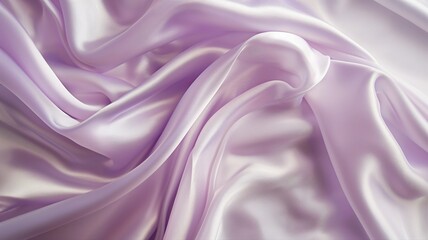 Obraz premium lavender silk fabric flowing, abstract background