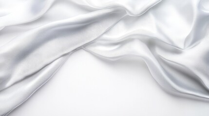 Fototapeta premium A white fabric with a pattern on it