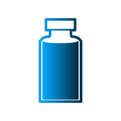 Syringe icon design template
