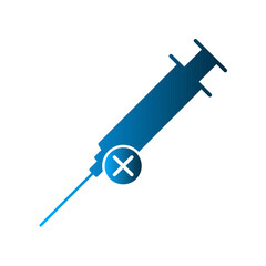 Syringe icon design template