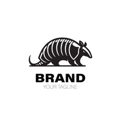 Armadillo Logo. Armadillo Logo Design. Armadillo Logo Brand. Armadillo Logo Vector Design Isolated on White Background