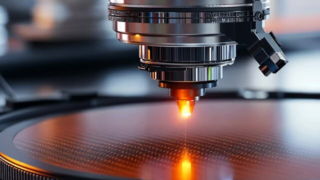Laser microchip lithography ai GPU tensor core