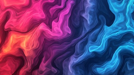 Fototapeta premium Abstract Swirling Color Blast: Vibrant Hues in Motion