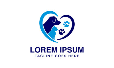 premium dog and cat logo