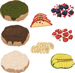 sourdough fruit bake with a separate topping for added crunch and flavor.