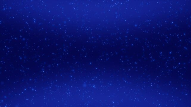 Abstract particle background with a cool blue glow, creating a peaceful and soothing atmosphere