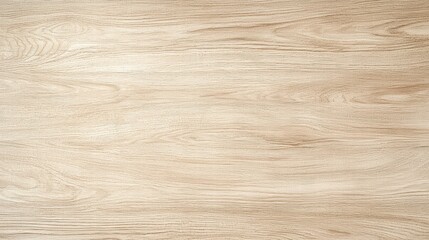 Naklejka premium Natural Wood Grain Texture: a close-up view of a light-colored wooden surface, showcasing the intricate patterns and textures.