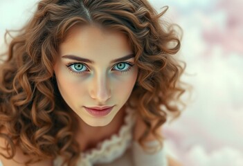 Whimsical dreamer portrait