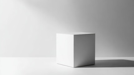 Ultra-realistic, well-lit studio shot of a delivery box, neutral white background, premium details.