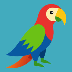 illustration of a parrot