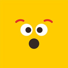 Fototapeta premium set emoticon emoji flat icon