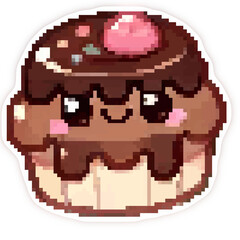 PIXEL SOUFFLE STICKER