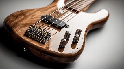 Fototapeta premium close up of a guitar