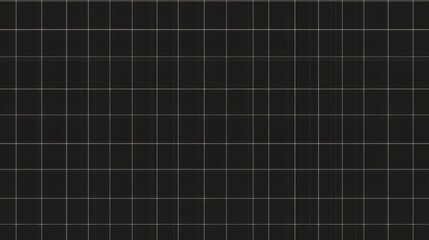 Abstract black grid pattern on dark background with subtle lines