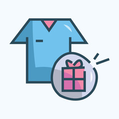 Product Icon Design in Color Style