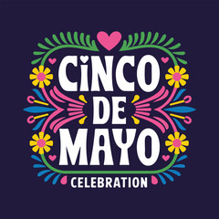 Cinco de Mayo Celebration Graphic Design