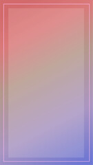pink and white frame. Gradient abstract background 