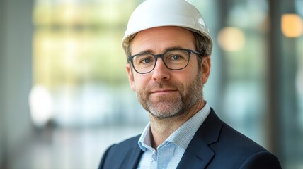 An electrician in a hard hat is engaged in electrical work at a job site, demonstrating skill and concentration while ensuring safety and efficiency