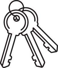 key line art, black outline, vector and illustration, coloring book page line art drawing