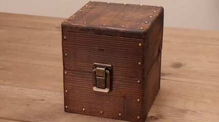old wooden chest