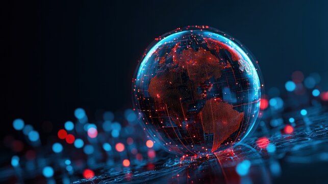 Global Network: A Digital Earth Visualization