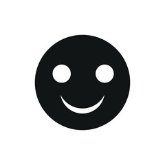 Fototapeta premium Happy sharp icon