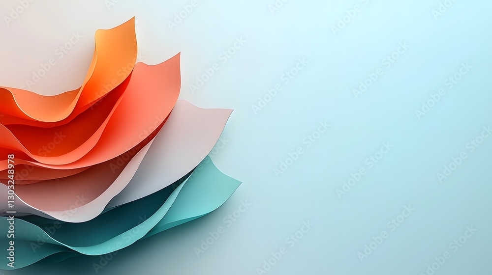 Poster minimalist digital backdrop featuring a subtle gradient and abstract geometric line art design the c