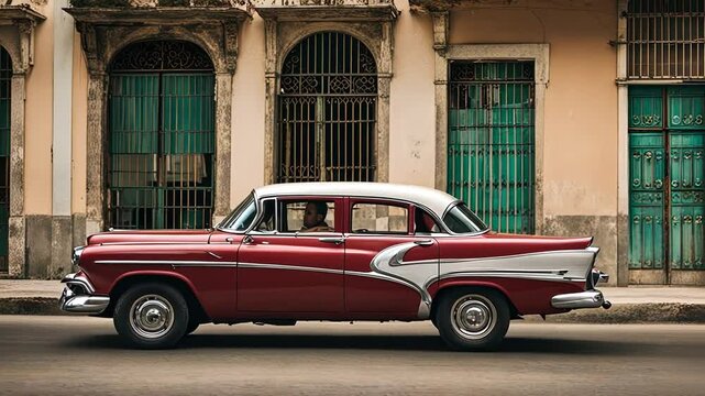 Almendron car in Havana, Cuba.