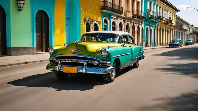 Almendron car in Havana, Cuba.