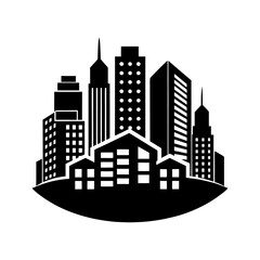 city skyline vector illustration