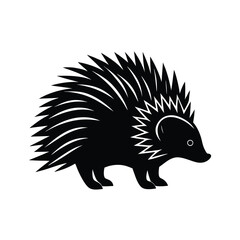 Antelope Silhouette Vector Art | Minimalist Black Antelope Illustration Design